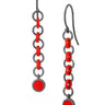 Earrings with 1 X 1 LEGO pieces