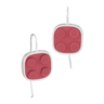 Rounded Brick Earrings