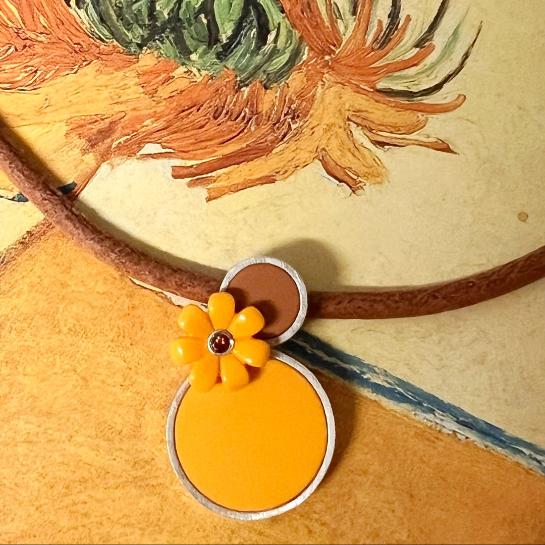 Van Gogh Inspired Pendant