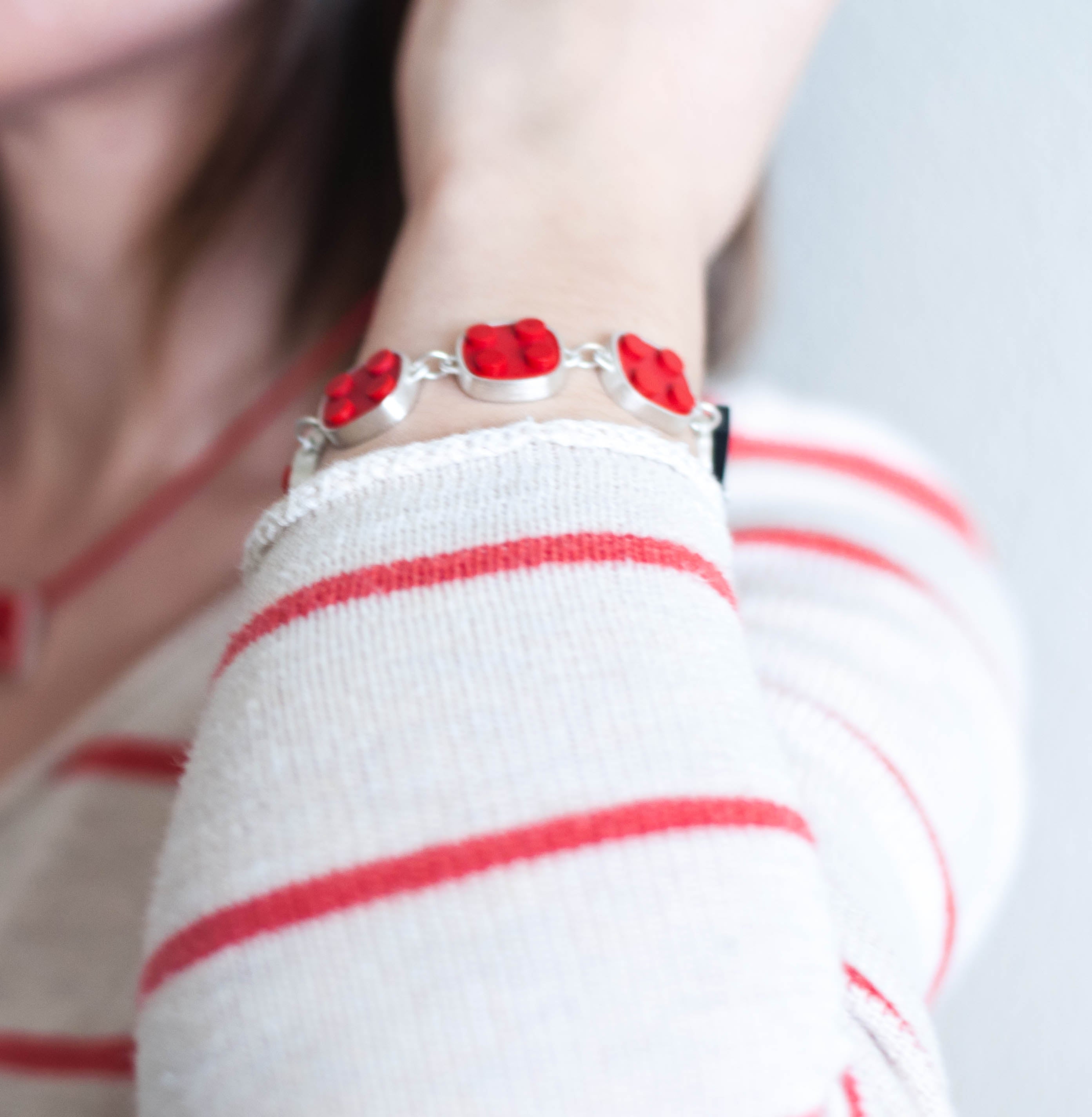 Rounded Brick Bracelet