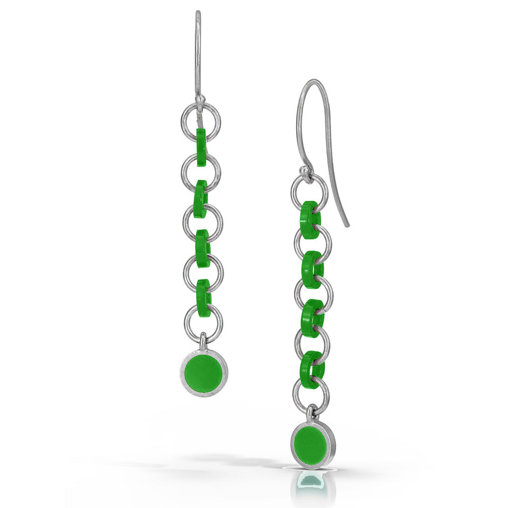 Cascade Link Earrings