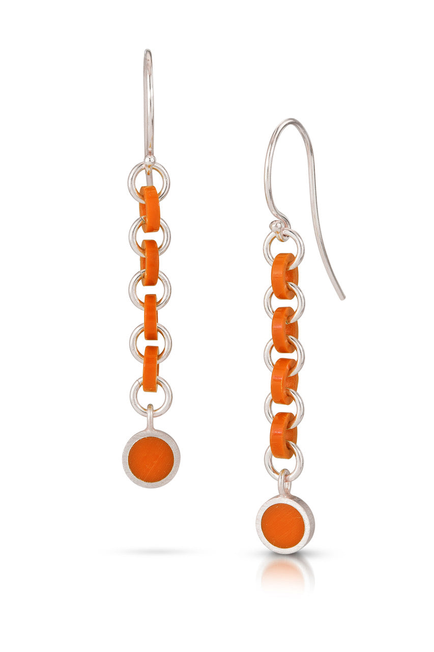 Cascade Link Earrings