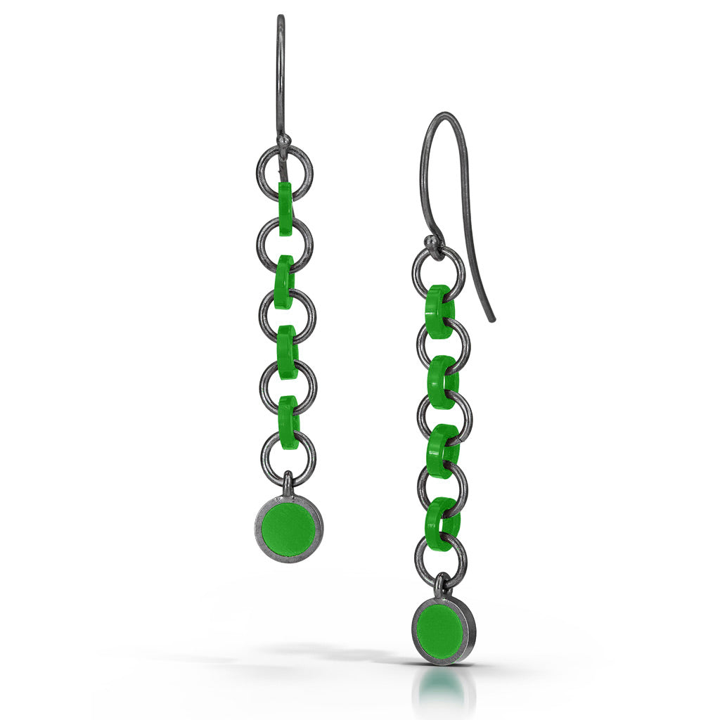 Cascade Link Earrings