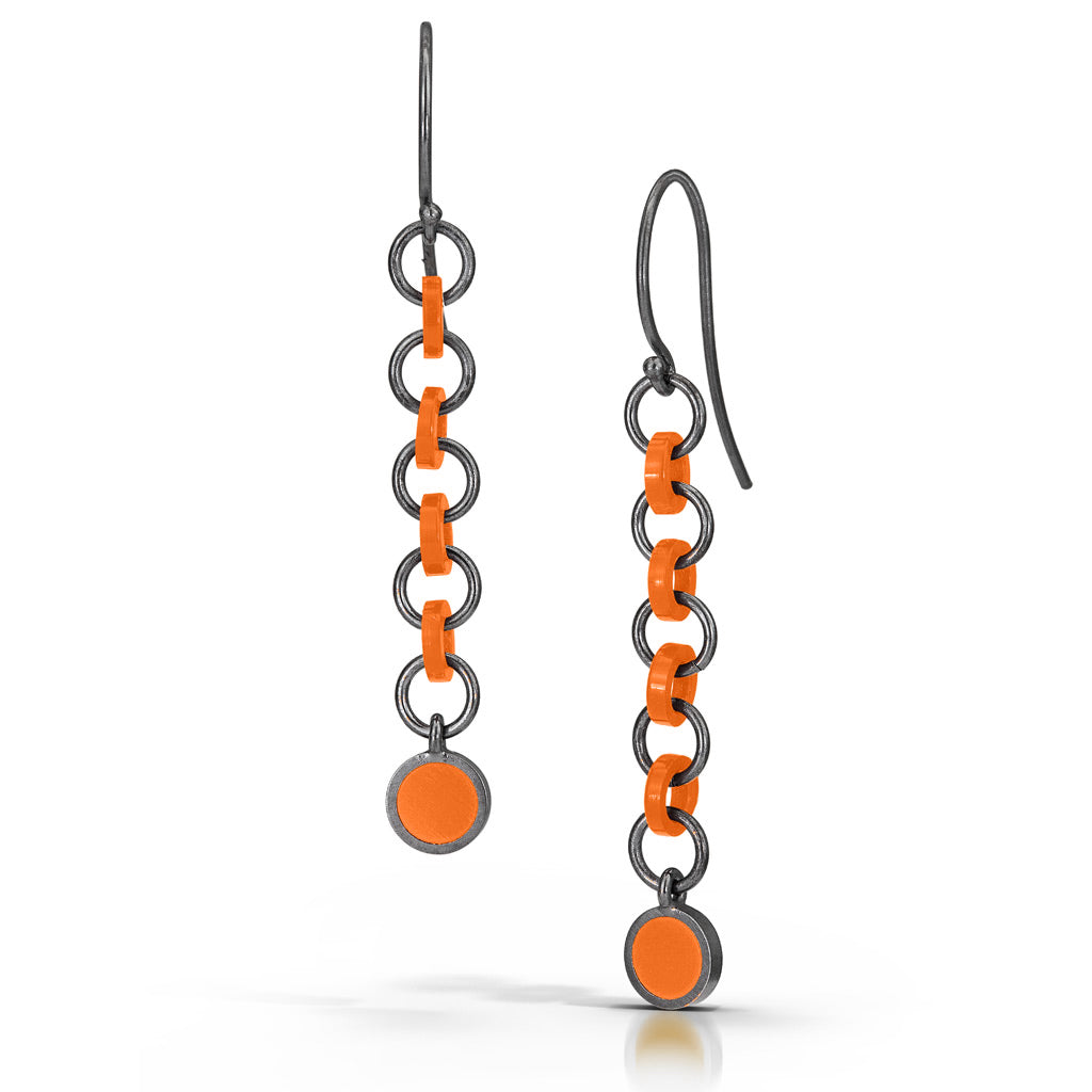 Cascade Link Earrings