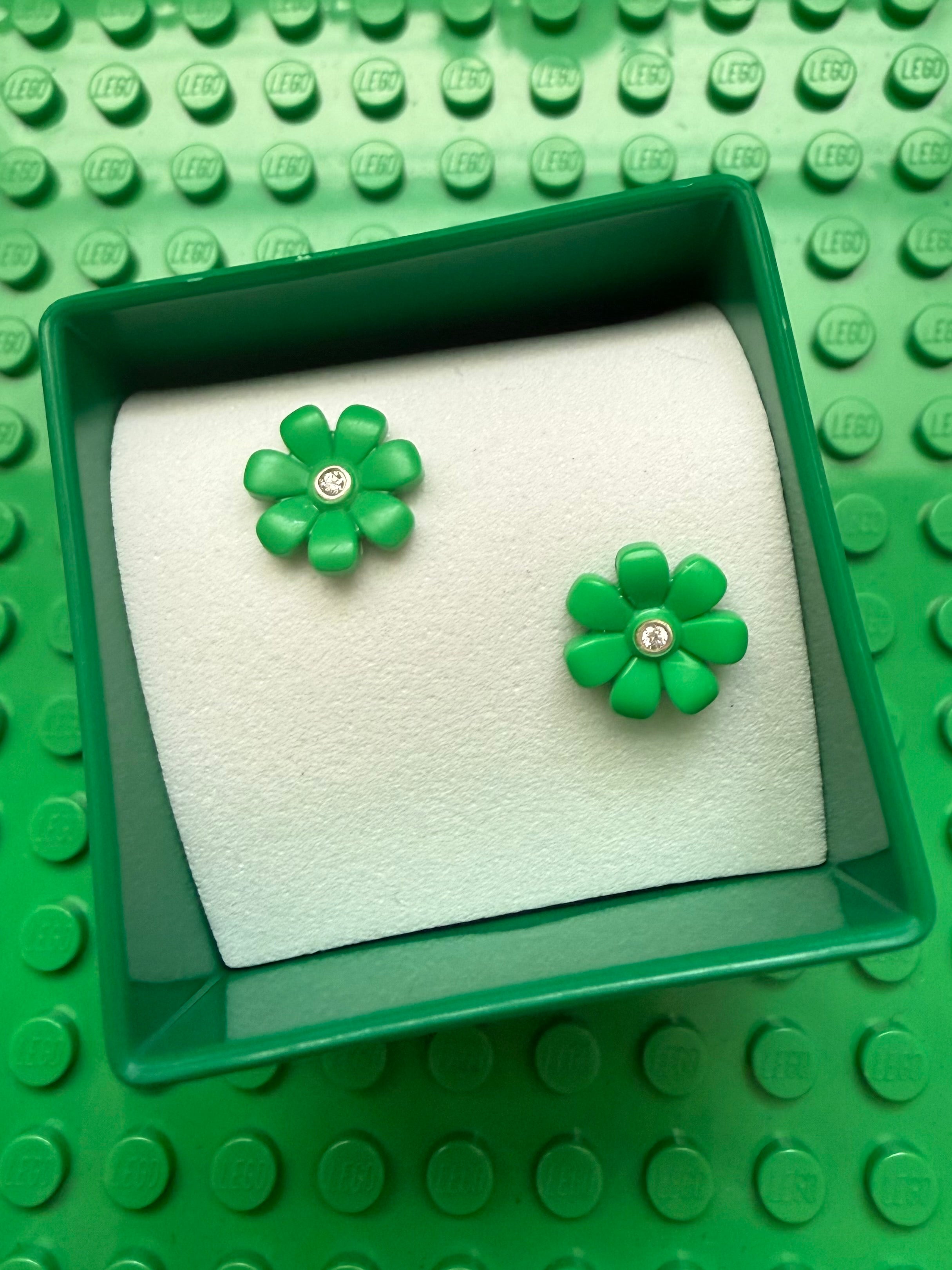 Daisy Diamond Earrings