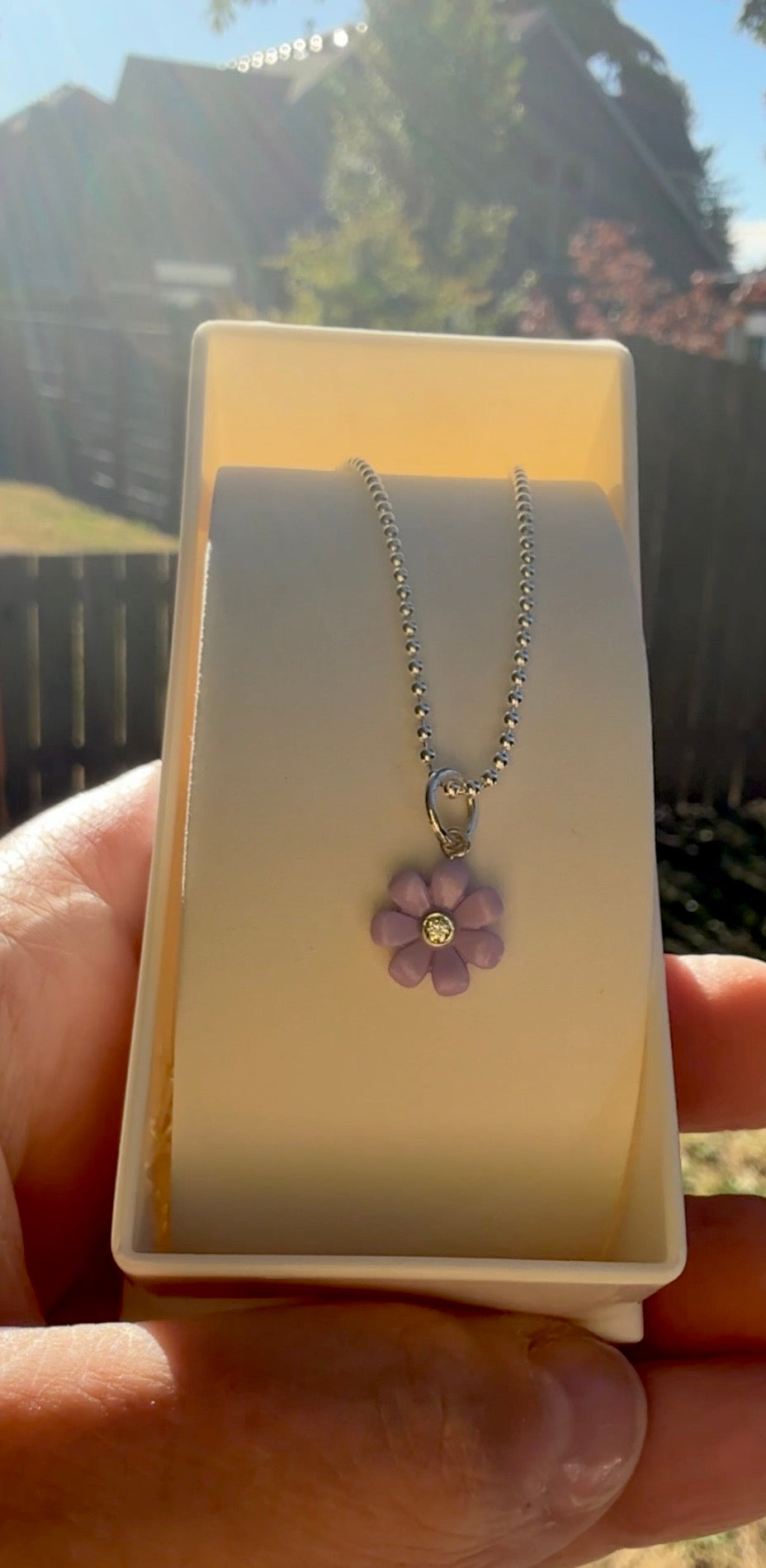 Daisy Diamond Necklace