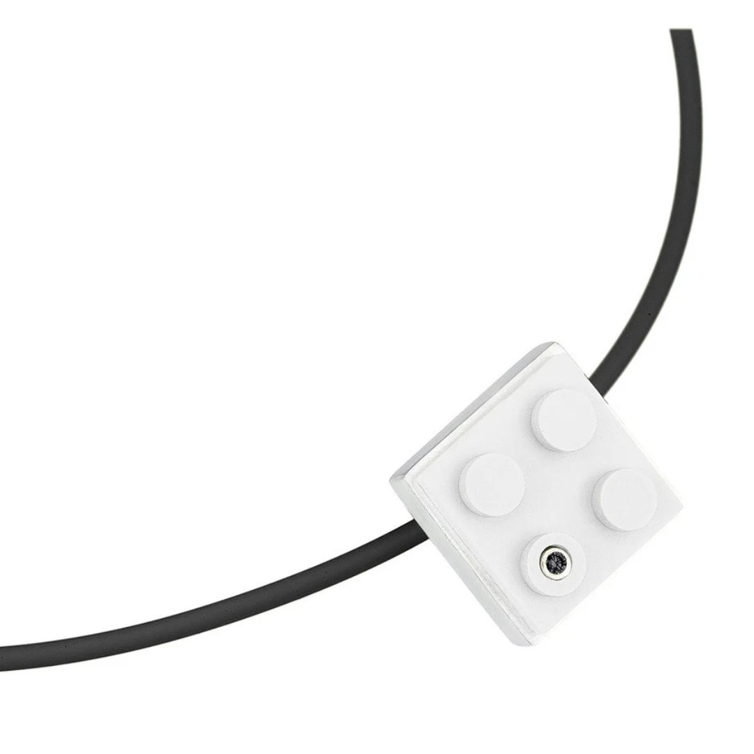 Brick Pendant with Diamond