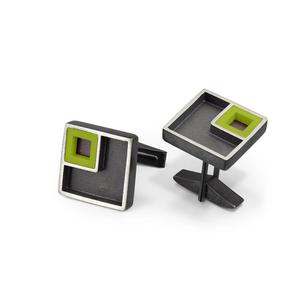 Abstract Cuff Links