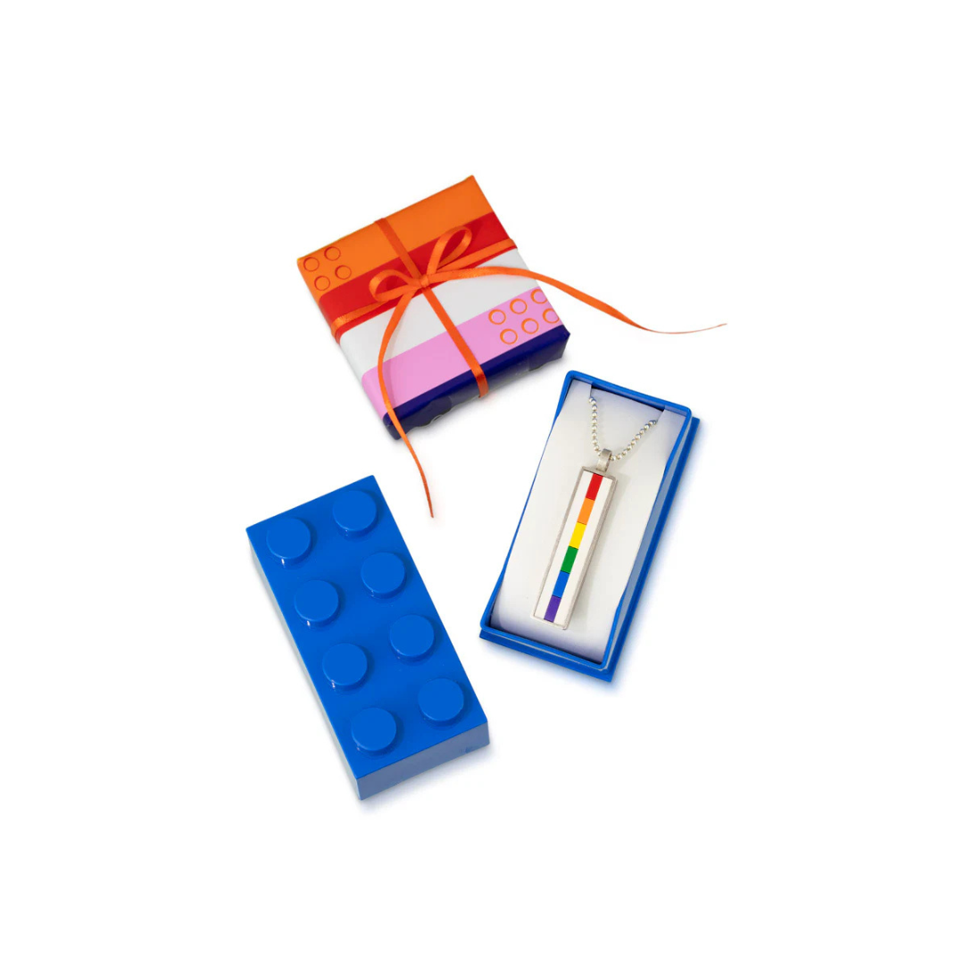 Linear Rainbow Pendant