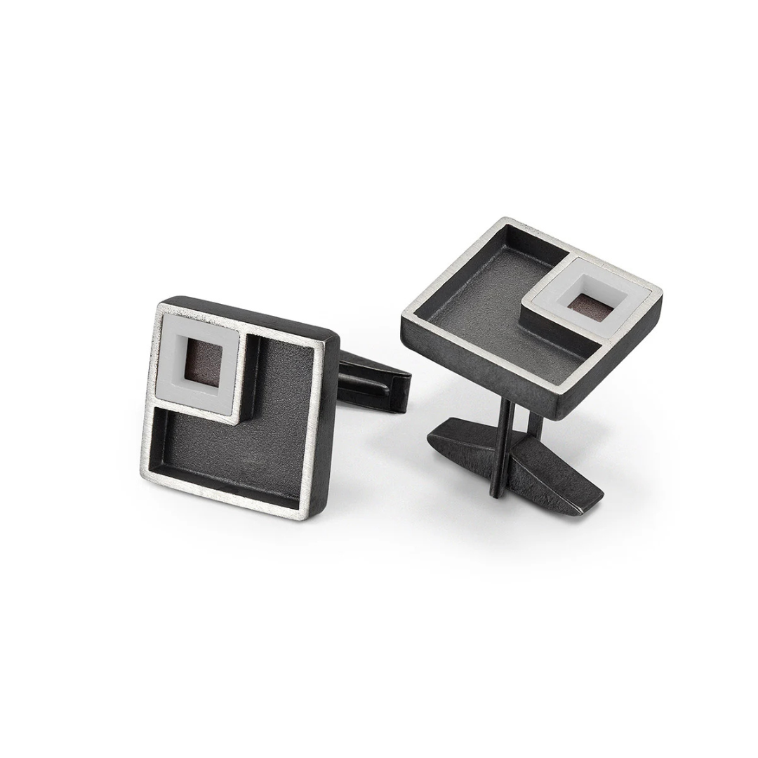 Abstract Cuff Links