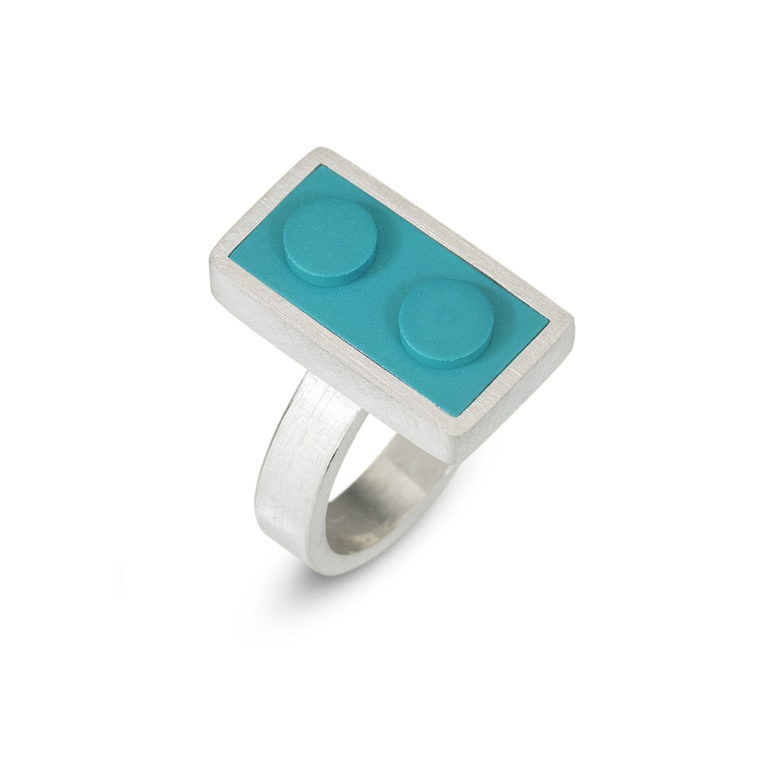 Rectangle Brick Ring