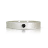 Sterling Silver Black Diamond Band