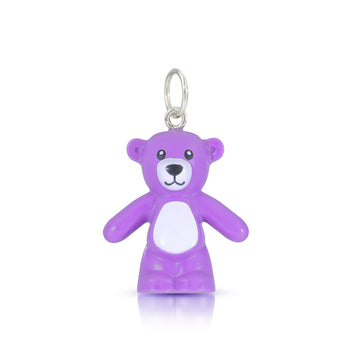 Rare purple teddybear charm