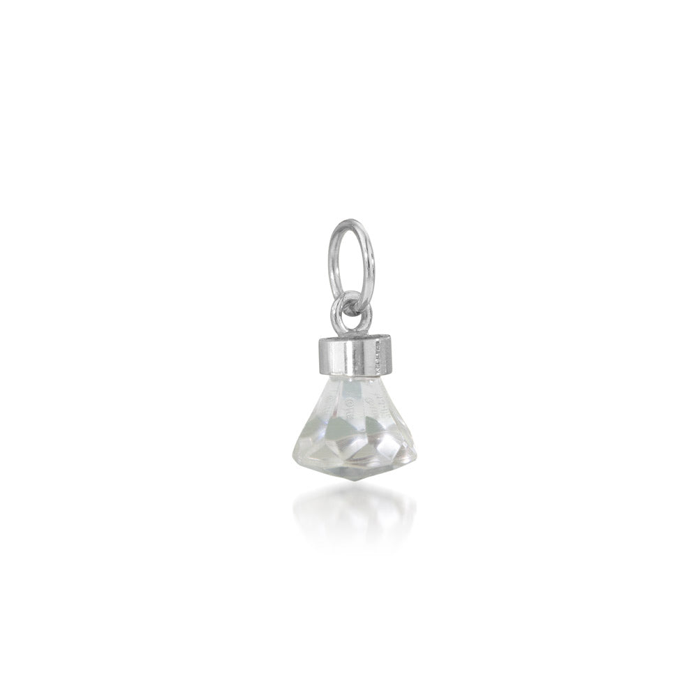 LEGO gem mini-figure accessory made into a charm with sterling silver 