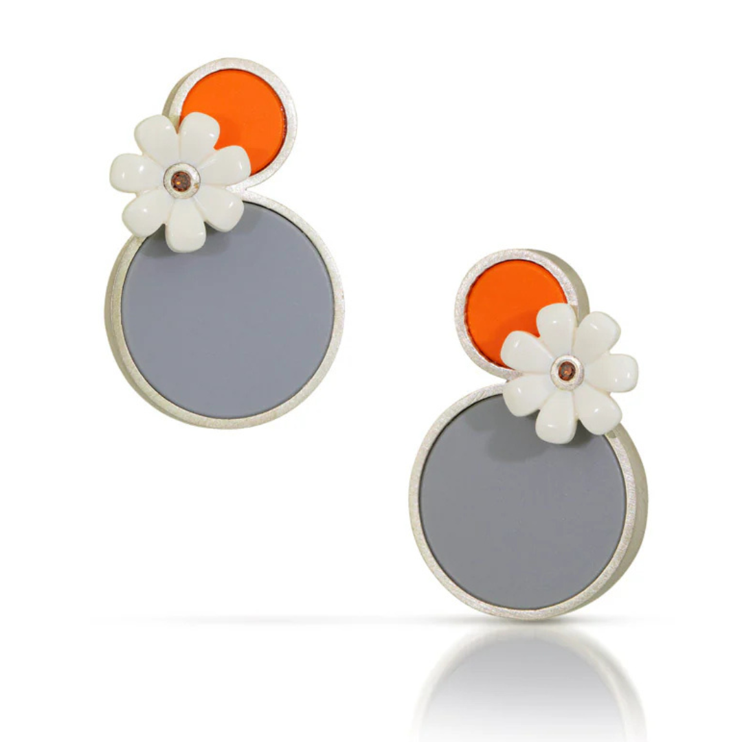 Creamsicle Earrings
