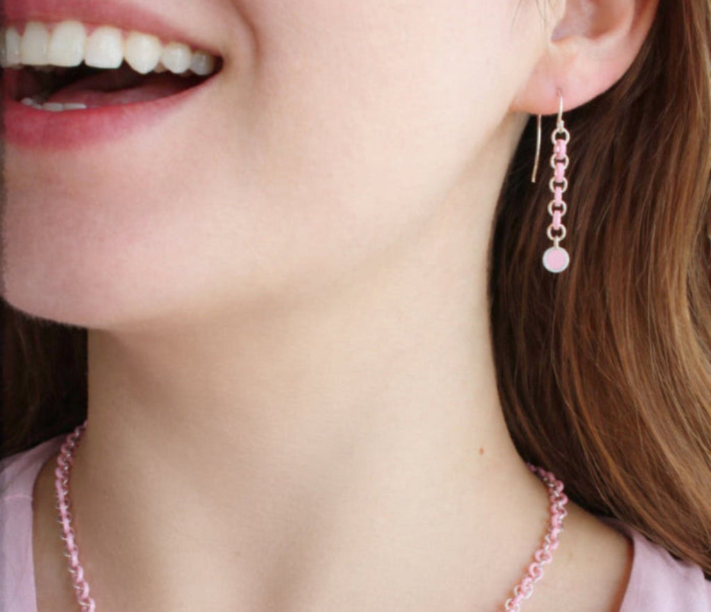 Cascade Link Earrings