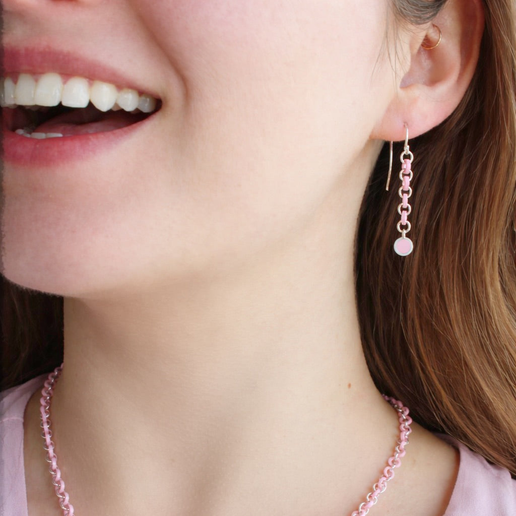 Cascade Link Earrings