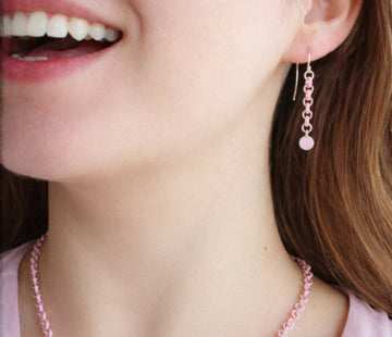Cascade Link Earrings
