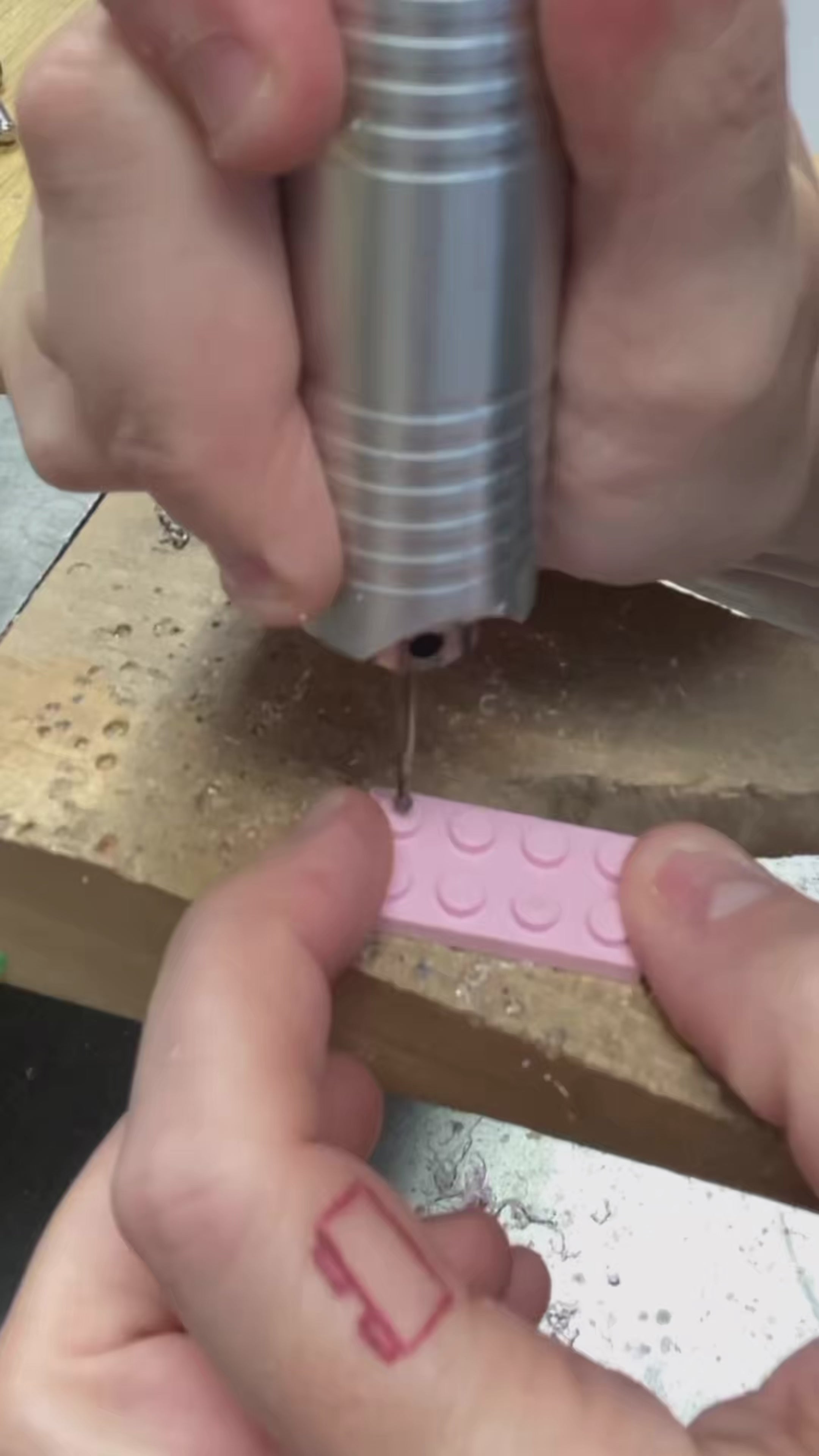 Small Cascade link Necklace