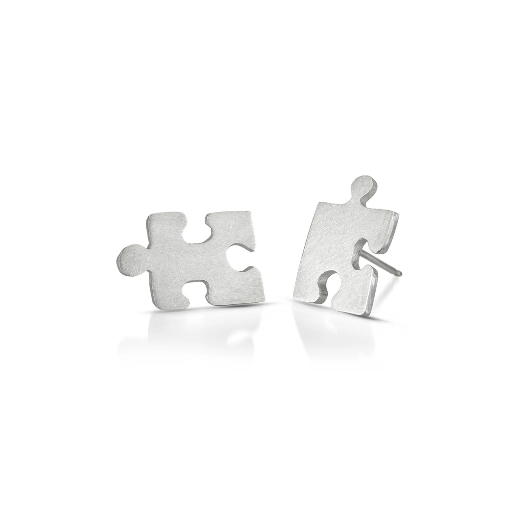You Puzzle Me Stud Earrings