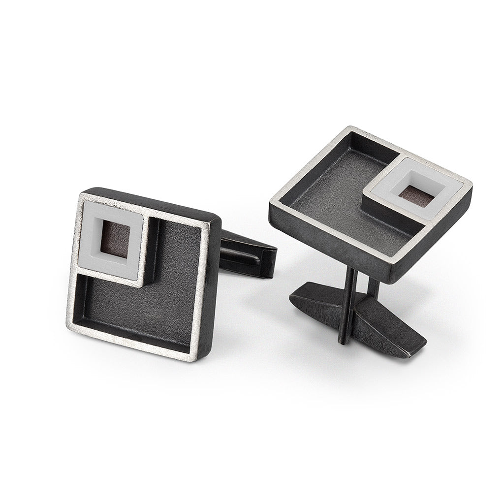 Abstract Cuff Links