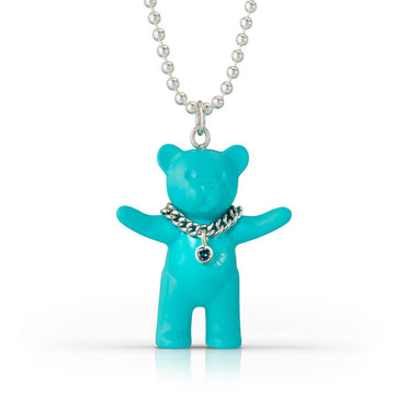 Turquoise Teddy Necklace