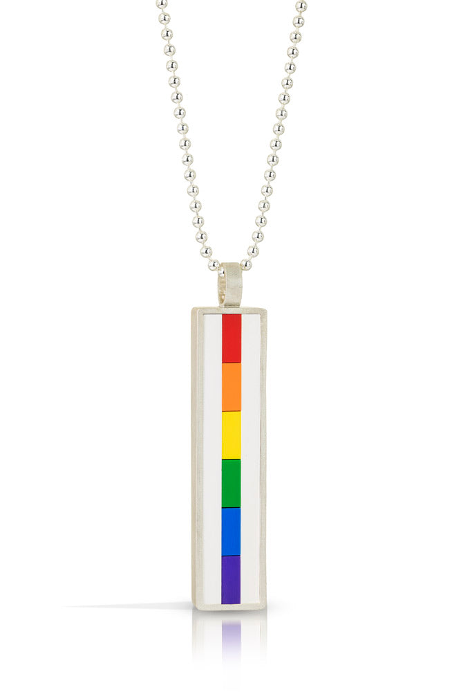 Linear Rainbow Pendant